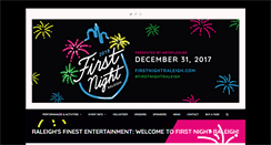 Desktop Screenshot of firstnightraleigh.com